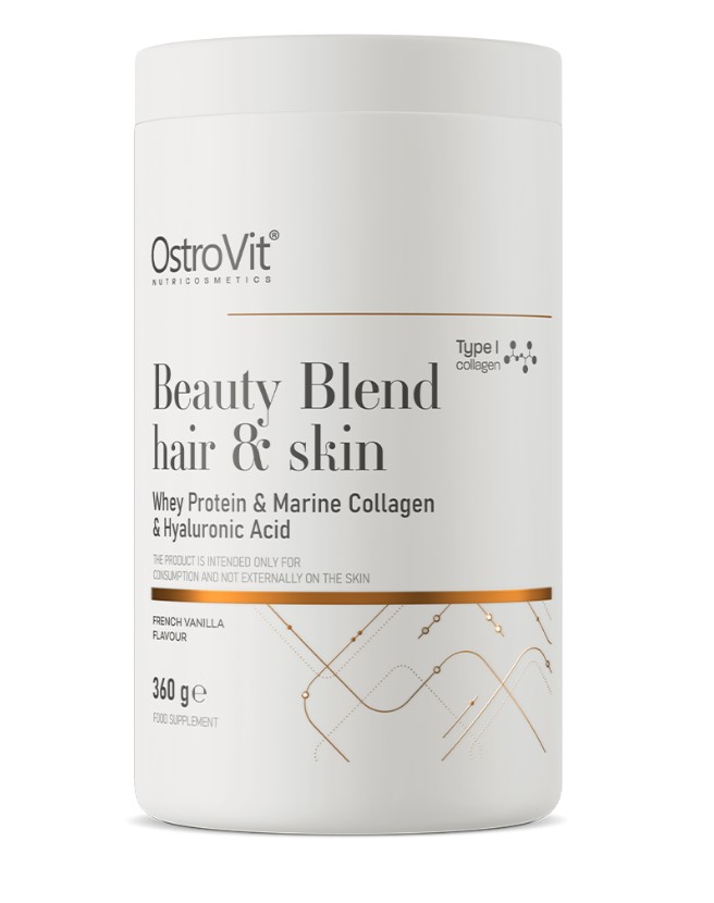 OstroVit - Beauty Blend Hair & Skin, Fransk Vanilj - 360g | ViktkontrollHår och naglarHälsokostSkönhet | Apoteka