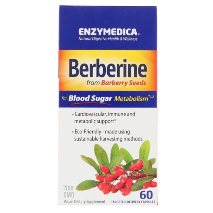 Enzymedica - Berberin, 60 kapslar | Vitaminer och MineralerVeganska produkterHälsa och välbefinnandeHälsokostEnzymerÖrter och växtbaserade preparat | Apoteka