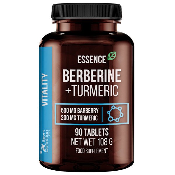 Essence Nutrition - Berberin + Gurkmeja, 90 tabletter | Hälsa och välbefinnandeAntioxidanterHälsokostGurkmejaÖrter och växtbaserade preparat | Apoteka