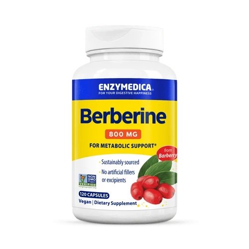 Enzymedica - Berberin, 800 mg, 120 kapslar | Vitaminer och MineralerVeganska produkterHälsa och välbefinnandeÖrttillskottHälsokostEnzymer | Apoteka