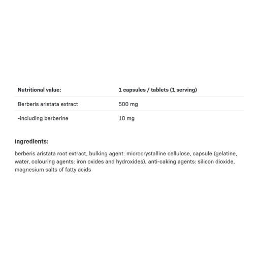 Allnutrition - Berberin, 90 kapslar - Bild 2
