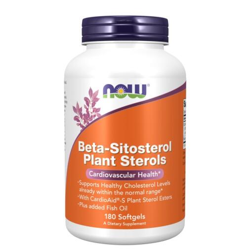 Beta-Sitosterol Plant Sterols - 180 softgels