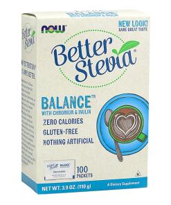 Better Stevia Balance with Chromium & Inulin - 100 packets