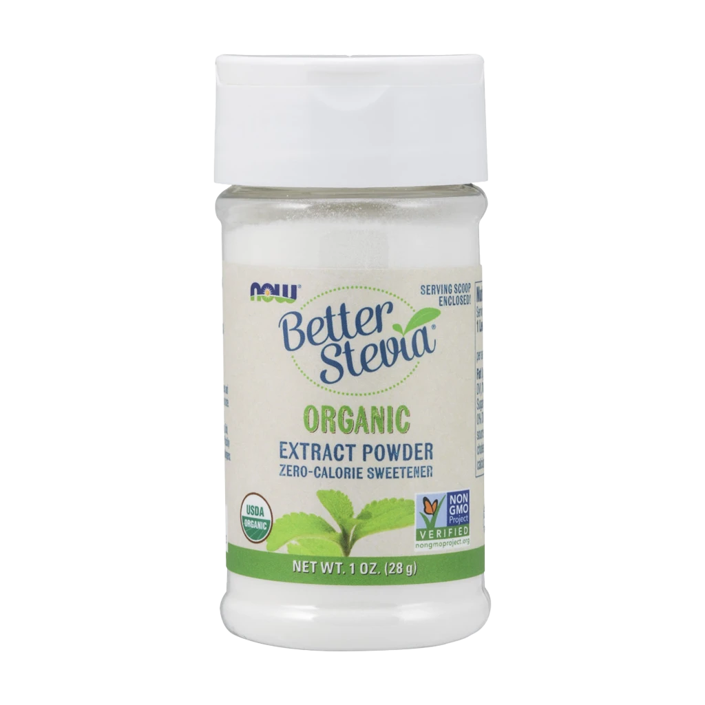 NOW Foods - Better Stevia Extrakt Pulver, 28g | Veganska produkterHälsokostSötningsmedel | Apoteka
