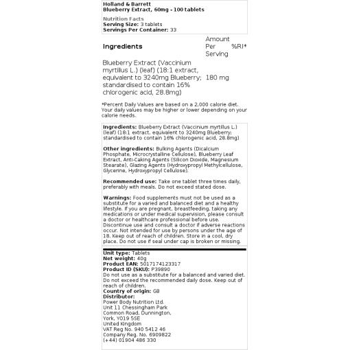 60mg - 100 tabletter