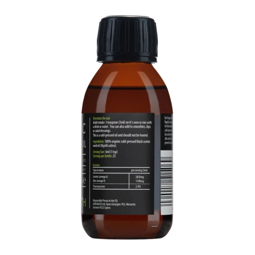 KIKI Health - Svartkumminolja, 125 ml - Bild 3