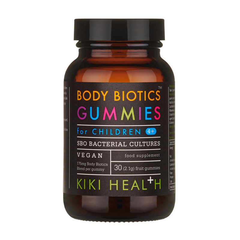 KIKI Health - Body Biotics Gummies för Barn, 175 mg - 30 gummibjörnar | Vitaminer och MineralerVeganska produkterHälsa och välbefinnandeHälsokostProbiotikaBarns hälsa | Apoteka