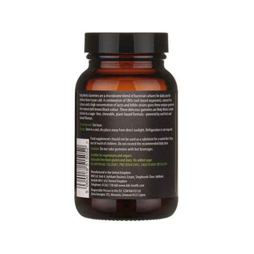 KIKI Health - Body Biotics Gummies för Barn, 175 mg - 60 gummibjörnar - Bild 3