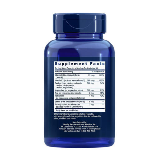 Life Extension - Bone Restore med Vitamin K2, 120 kapslar - Bild 2
