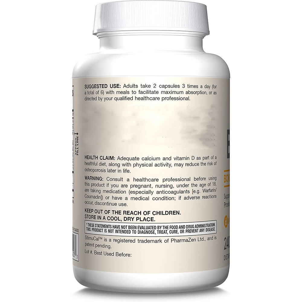 Jarrow Formulas - BoneUp, 240 kapslar - Bild 4