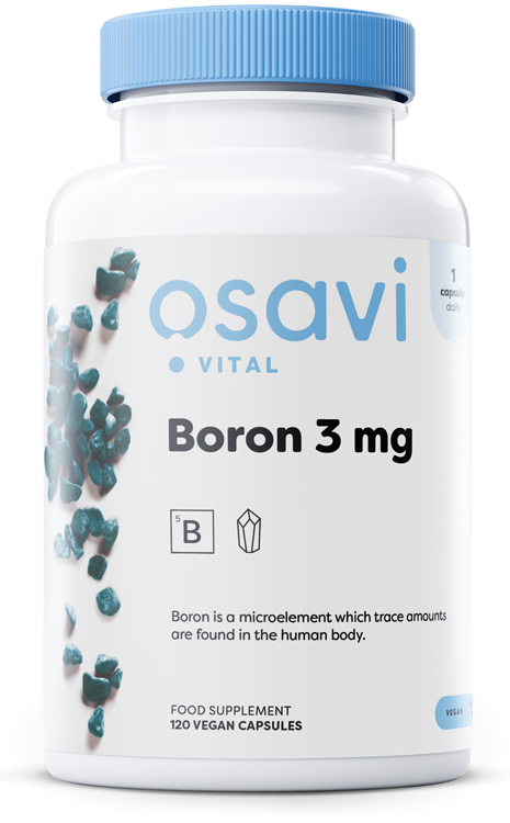 Osavi - Boron, 3 mg, 120 vegankapslar | Vitaminer och MineralerHälsa och välbefinnandeHälsokost | Apoteka