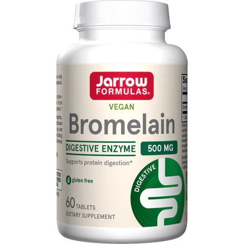 Jarrow Formulas - Bromelain, 500 mg - 60 tabletter | Vitaminer och MineralerVeganska produkterHälsa och välbefinnandeÖrttillskottHälsokostEnzymerÖrter och växtbaserade preparat | Apoteka