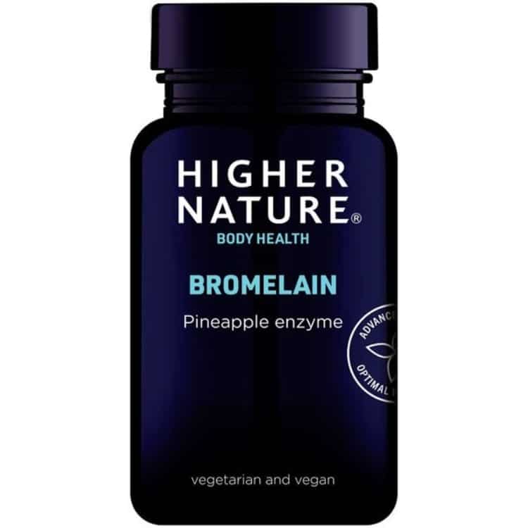Higher Nature - Bromelain, 90 kapslar | Vitaminer och MineralerVeganska produkterHälsa och välbefinnandeHälsokostEnzymer | Apoteka