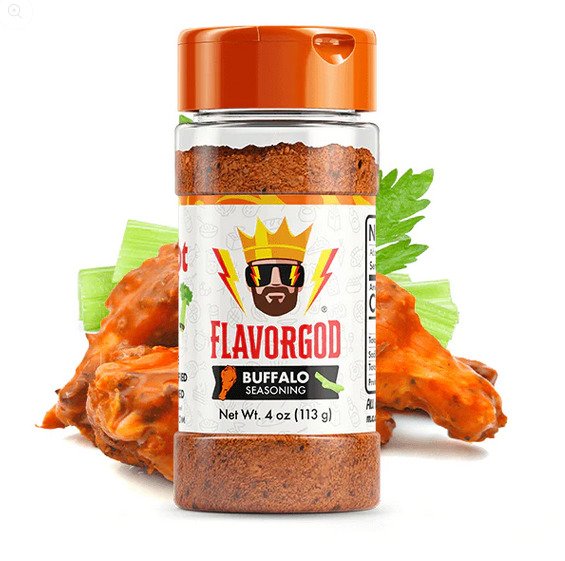 FlavorGod - Buffalo Krydda, 113 gram | Hälsokost | Apoteka