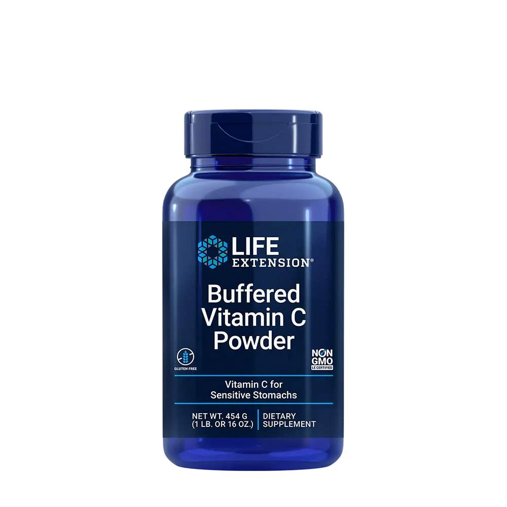 Life Extension - Buffrat C-vitaminpulver, 454g | Vitaminer och MineralerHälsa och välbefinnandeVissa vitaminerC-vitaminHälsokostVitamin C | Apoteka