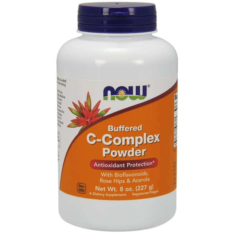 NOW Foods - Buffrat Vitamin C-komplexpulver, 227g | Vitaminer och MineralerVeganska produkterVissa vitaminerC-vitaminHälsokostVitamin C | Apoteka