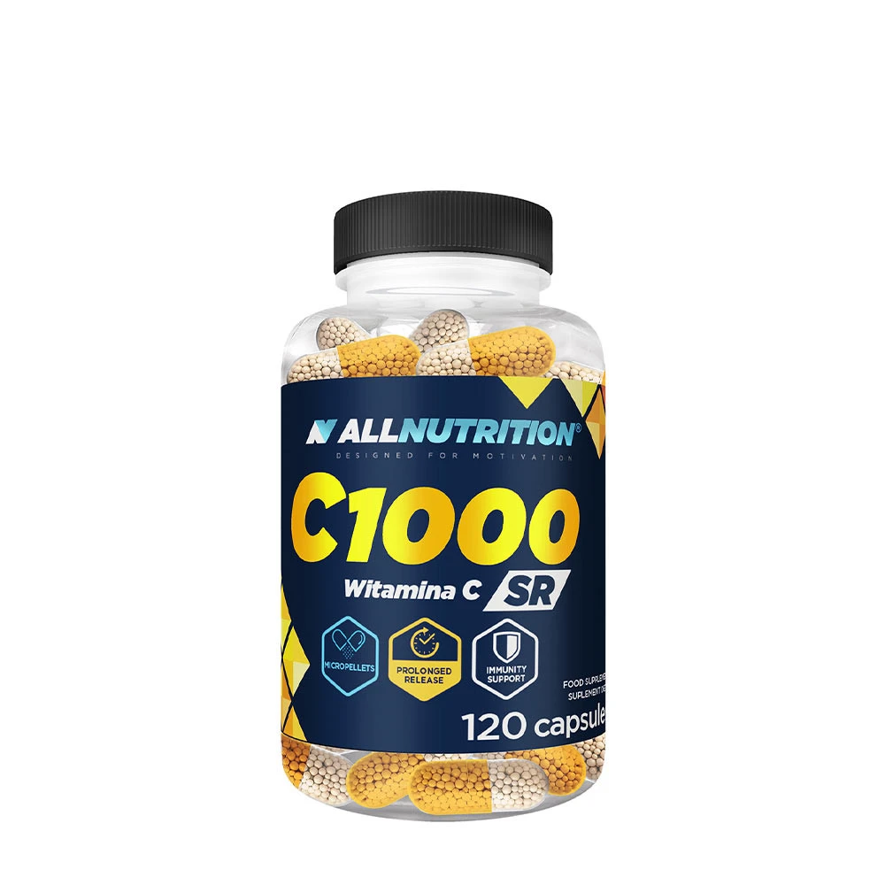 Allnutrition - C1000 SR, 120 kapslar | Vitaminer och MineralerHälsa och välbefinnandeHälsokostVitamin C | Apoteka