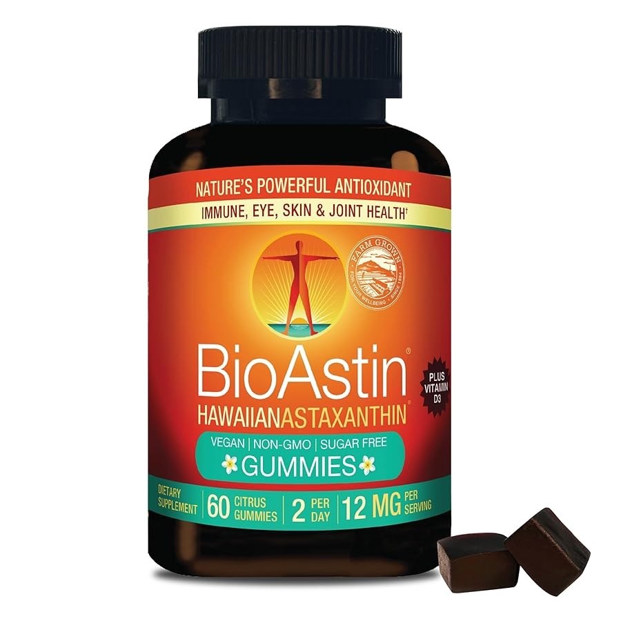 Cyanotech Co - BioAstin Hawaiian Astaxanthin, 60 gummies | Vitaminer och MineralerAstaxantin | Apoteka