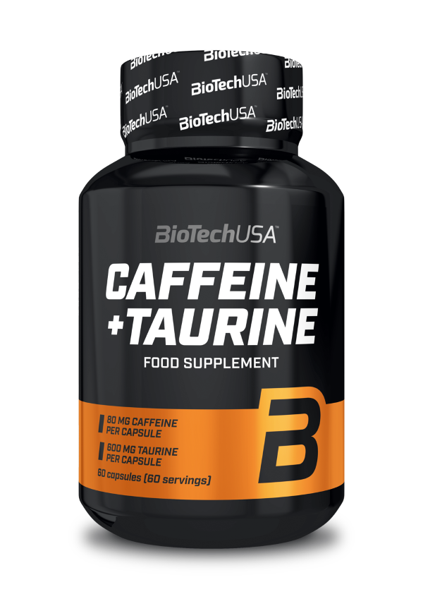 BioTechUSA - Koffein &amp; Taurin, 60 kapslar | Hälsa och välbefinnandeViktkontrollKoffeinHälsokostFitness och träningTaurin | Apoteka