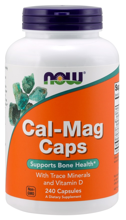 NOW Foods - Cal-Mag Kapslar, 240 kapslar | Vitaminer och MineralerVeganska produkterHälsa och välbefinnandeHälsokostMagnesiumKalcium | Apoteka