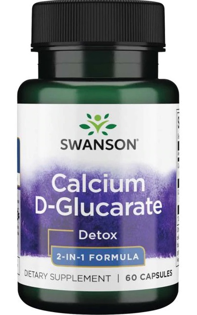 Swanson - Kalcium D-Glukarat, 60 kapslar | Vitaminer och MineralerVissa mineralerHälsokostKalcium | Apoteka