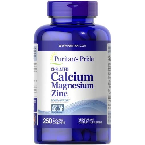 Calcium Magnesium Zinc - 250 caplets