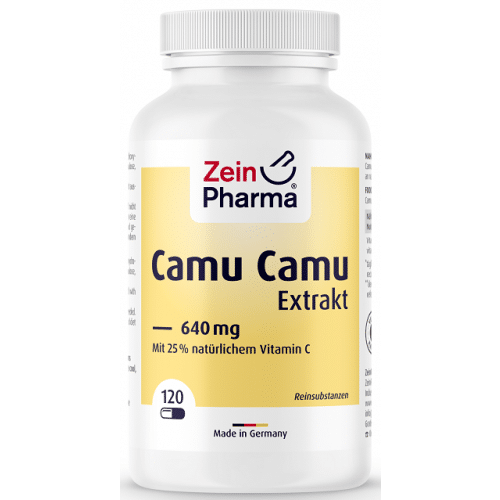 Zein Pharma - Camu Camu, 640 mg, 120 kapslar | Vitaminer och MineralerHälsa och välbefinnandeHälsokostÖrter och växtbaserade preparat | Apoteka