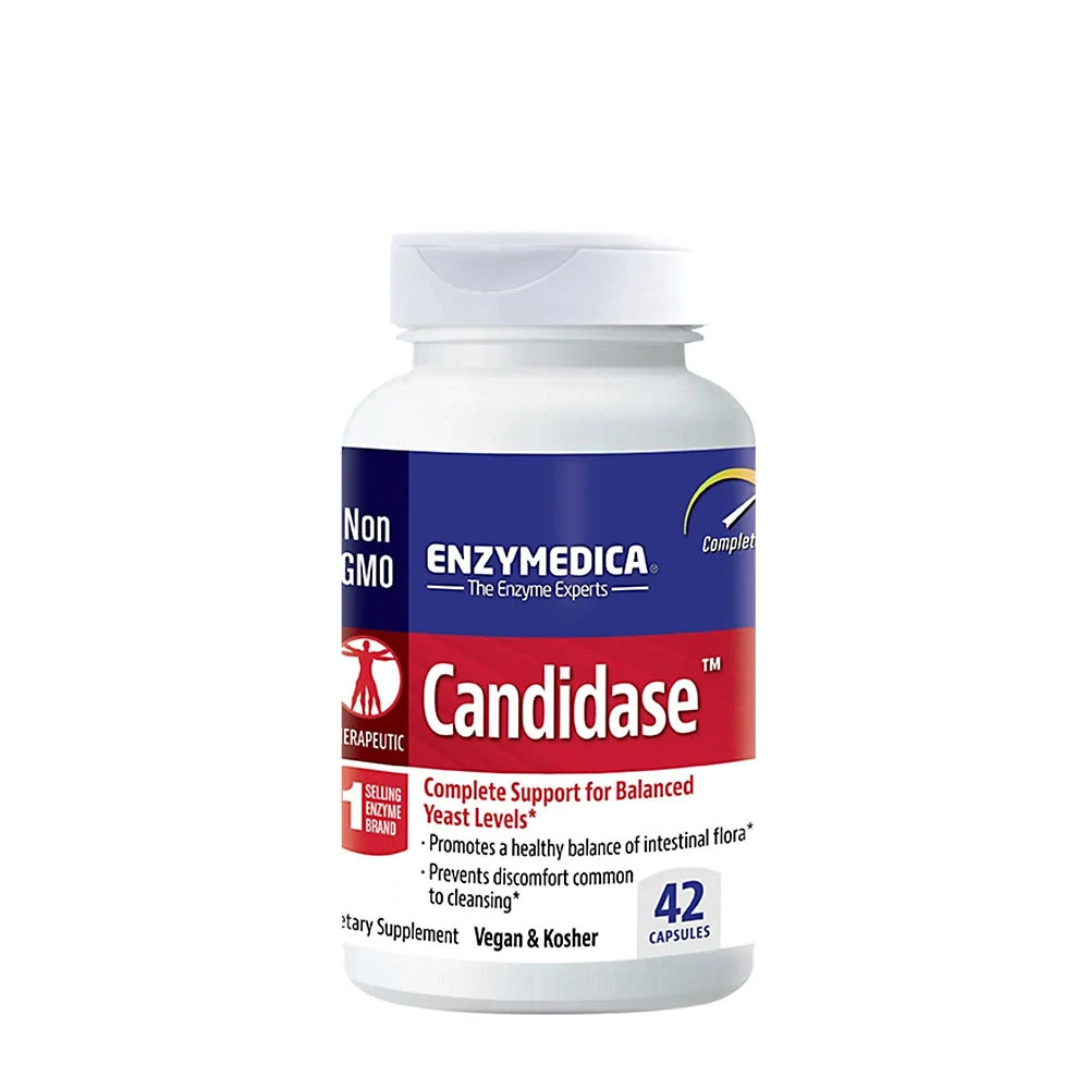 Enzymedica - Candidase, 42 kapslar | Vitaminer och MineralerVeganska produkterHälsa och välbefinnandeHälsokostEnzymer | Apoteka