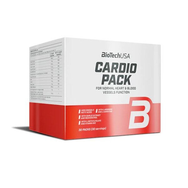 BioTechUSA - Cardio Paket, 30 paket | Vitaminer och MineralerHälsa och välbefinnandeOmegas - EFA - CLA - oljorOmega och fiskoljaHälsokost | Apoteka