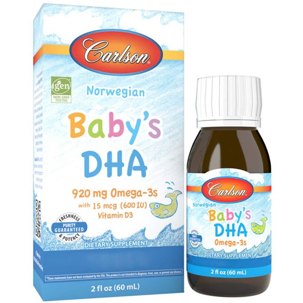Carlson Labs - Baby's DHA, 60 ml - Bild 2
