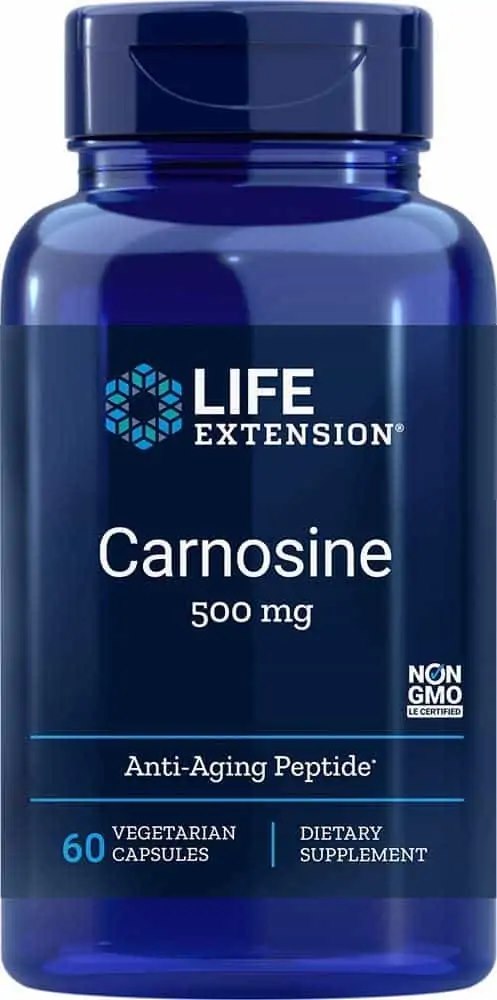 Life Extension - Carnosine, 500 mg - 60 vegetabiliska kapslar | Vitaminer och MineralerAminosyror och BCAAIndividuella aminosyrorHälsokostFitness och träning | Apoteka