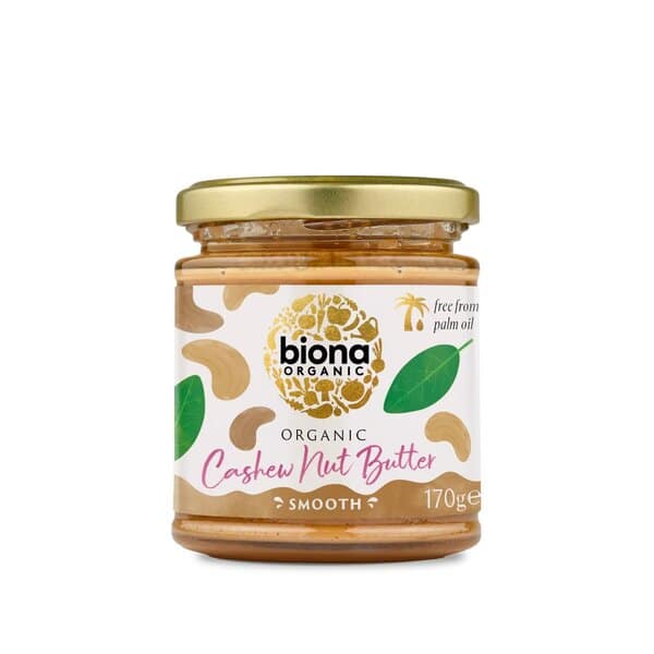 Biona Organic - Cashewnötssmör, 170 g | HälsokostNötsmör | Apoteka