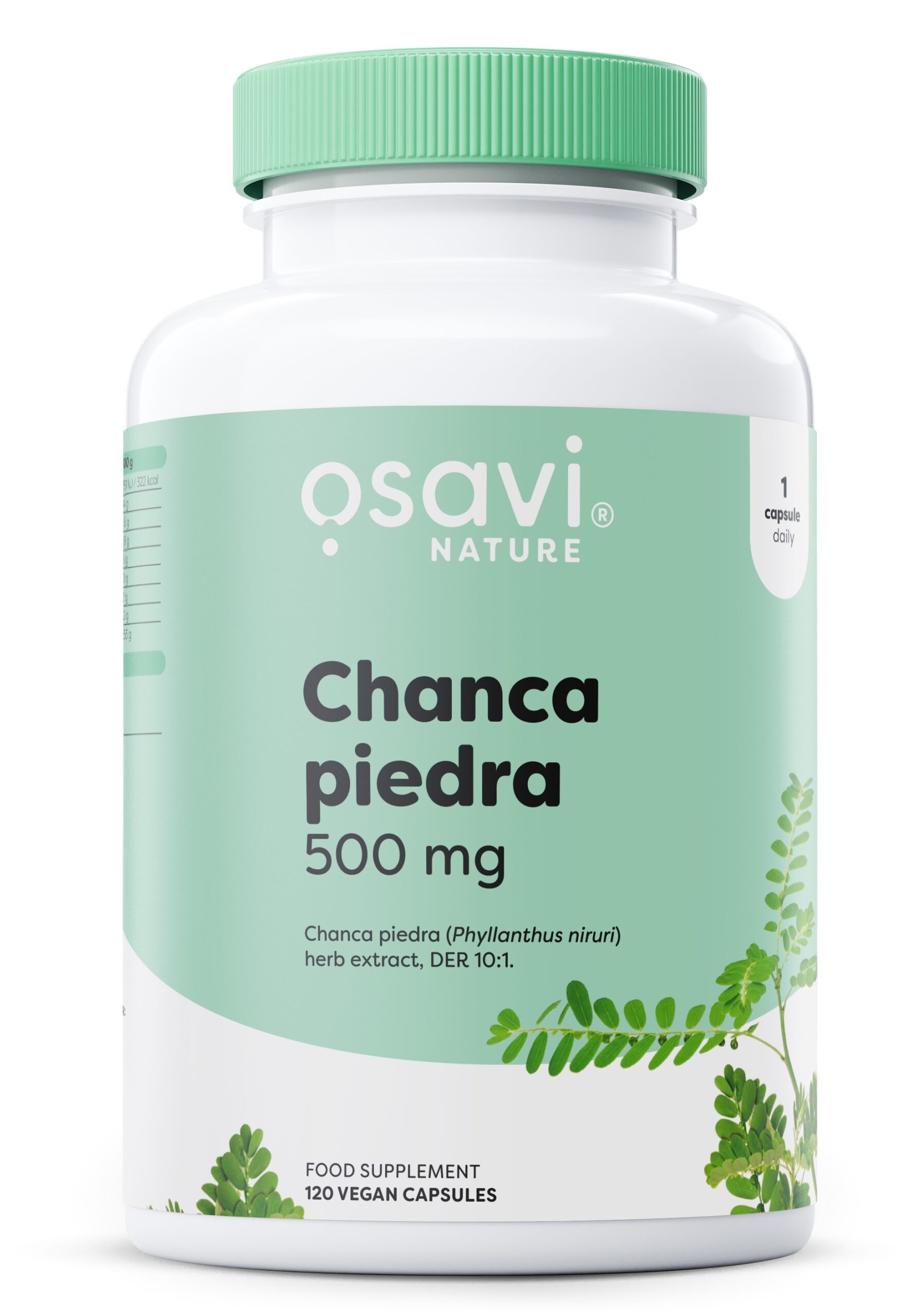 Osavi - Chanca Piedra, 500 mg, 120 vegankapslar | Hälsa och välbefinnandeHälsokostÖrter och växtbaserade preparat | Apoteka