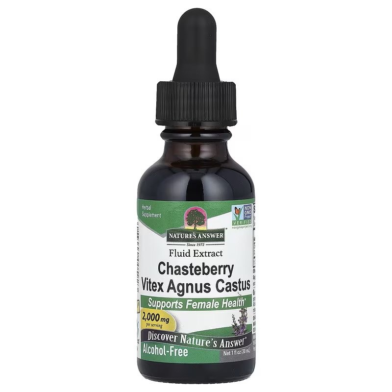 Natures Answer - Chasteberry Vitex Agnus Castus, 2000 mg, 30 ml | Vitaminer och MineralerHälsa och välbefinnandeKosttillskott för kvinnorÖrttillskottHälsokostÖrter och växtbaserade preparat | Apoteka