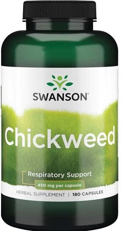 Swanson - Chickweed, 450 mg, 180 kapslar | Hälsa och välbefinnandeHälsokostÖrter och växtbaserade preparat | Apoteka