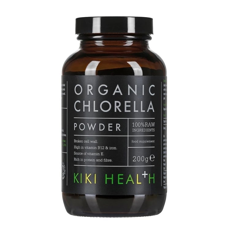 KIKI Health - Ekologiskt Chlorellapulver, 200g | Vitaminer och MineralerVeganska produkterHälsa och välbefinnandeHälsokostÖrter och växtbaserade preparat | Apoteka