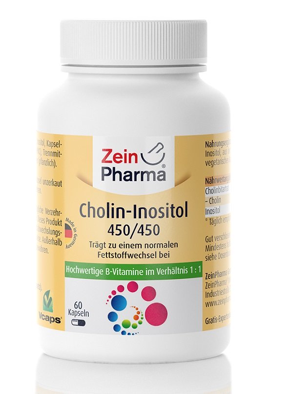 Zein Pharma - Kolin-Inositol 450/450 mg, 60 kapslar | Hälsa och välbefinnandeHälsokost | Apoteka