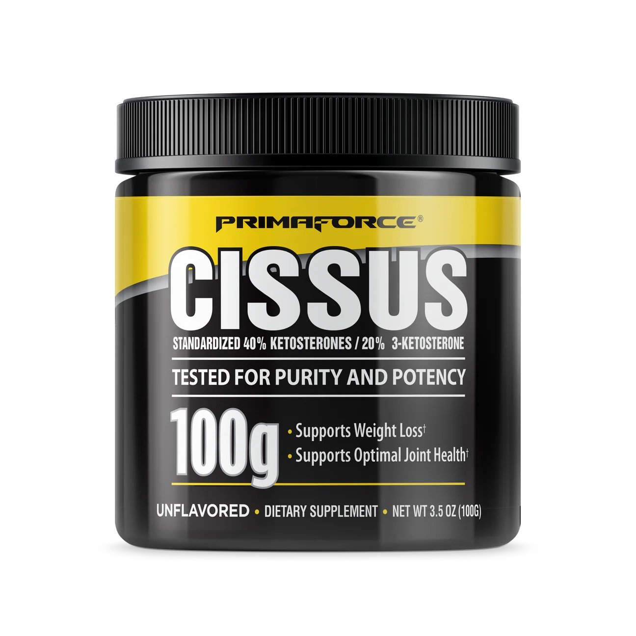 Primaforce - Cissus, Pulver - 100g | Hälsa och välbefinnandeÖrttillskottHälsokostStöd för lederna | Apoteka