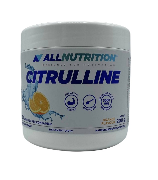 Allnutrition - Citrullin, Apelsin, 200g | HälsokostSköldkörtelns regulatorerKväveoxidförstärkare | Apoteka