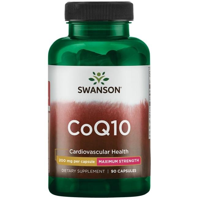 Swanson - CoQ10, 200 mg, 90 kapslar | Vitaminer och MineralerHälsa och välbefinnandeAntioxidanterHälsokostCoQ10Koenzym Q10 | Apoteka