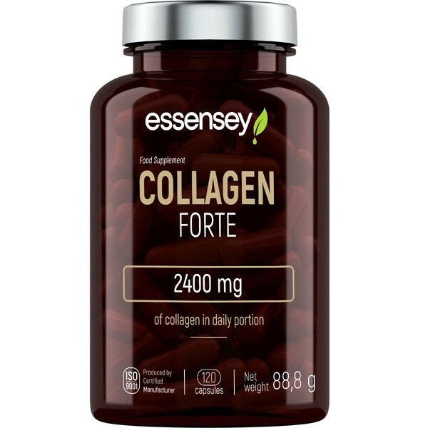 Essensey - Collagen Forte, 2400 mg - 120 kapslar | Vitaminer och MineralerHälsa och välbefinnandeHälsokostKollagen | Apoteka