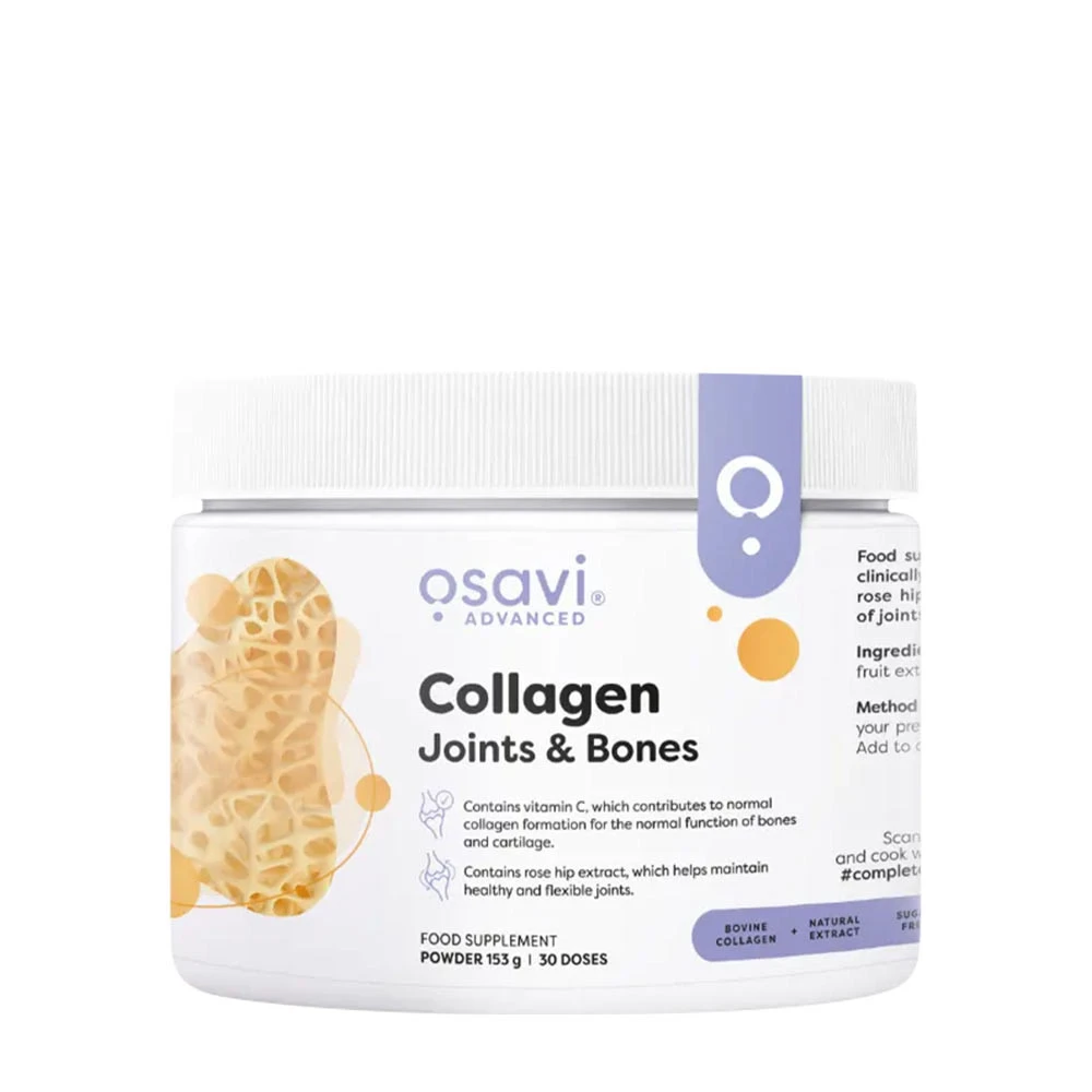 Osavi - Kollagenpeptider för Leder &amp; Ben, 153g | Hälsa och välbefinnandeHälsokostKollagenStöd för lederna | Apoteka
