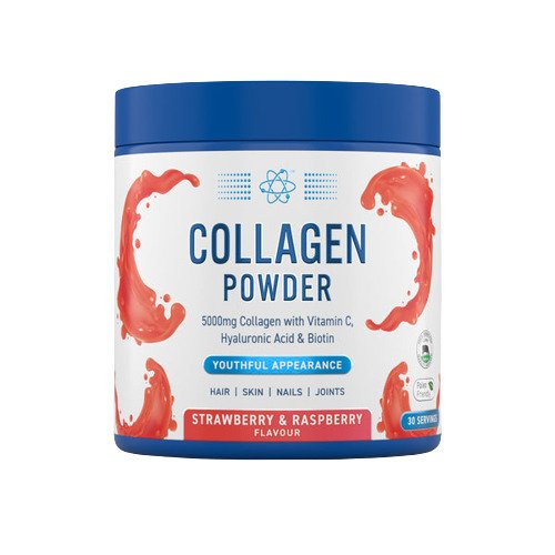 Applied Nutrition - Kollagenpulver, Jordgubb &amp; Hallon, 165g | Hälsa och välbefinnandeHälsokostKollagen | Apoteka