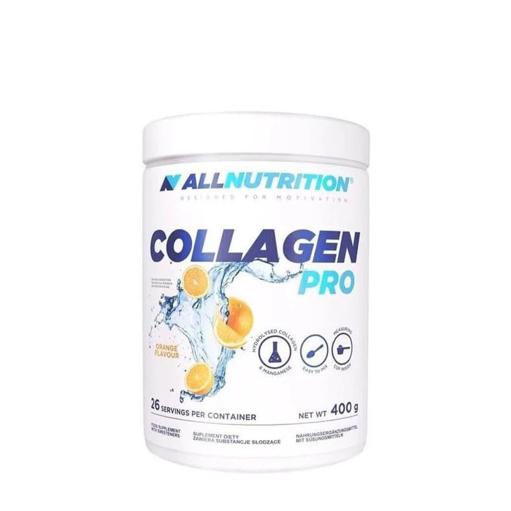 Allnutrition - Collagen Pro, Apelsin, 400g | Vitaminer och MineralerHälsokostKollagen | Apoteka