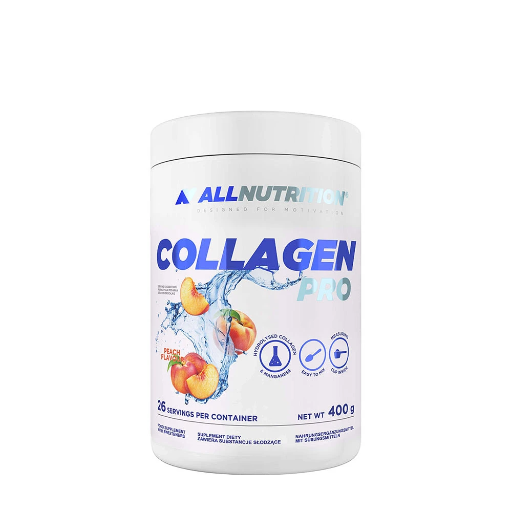 Allnutrition - Collagen Pro, Persika, 400g | Vitaminer och MineralerHälsokostKollagen | Apoteka