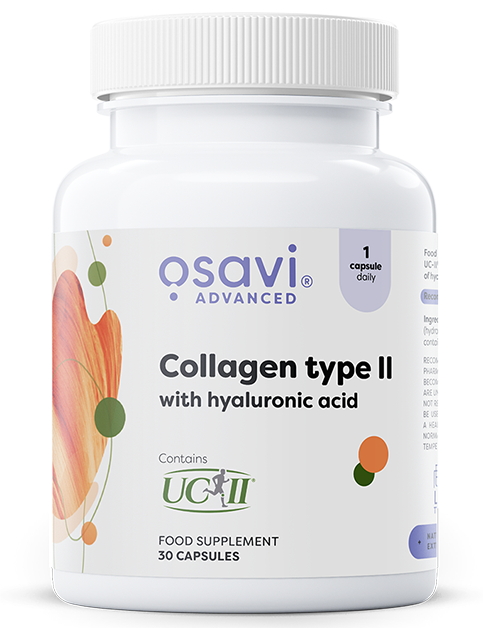 Osavi - Kollagen Typ II med Hyaluronsyra, 30 kapslar | Vitaminer och MineralerHälsa och välbefinnandeHälsokostKollagenHyaluronsyra | Apoteka