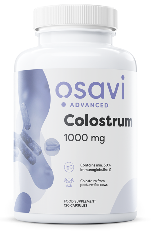 Osavi - Colostrum, 1000 mg - 120 kapslar | Hälsa och välbefinnandeÖrttillskottHälsokost | Apoteka