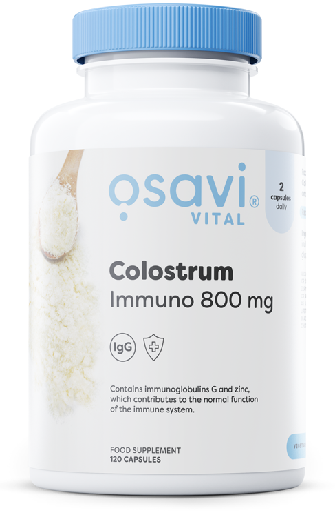 Osavi - Colostrum Immuno, 800 mg - 120 kapslar | Hälsa och välbefinnandeImmunförsvaretHälsokost | Apoteka