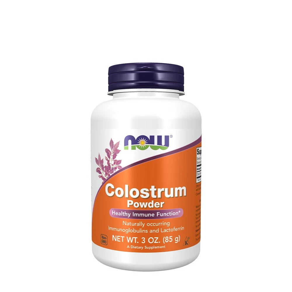 NOW - Colostrumpulver med Laktoferrin, Storlek | Vitaminer och MineralerHälsa och välbefinnandeImmunförsvaretHälsokost | Apoteka