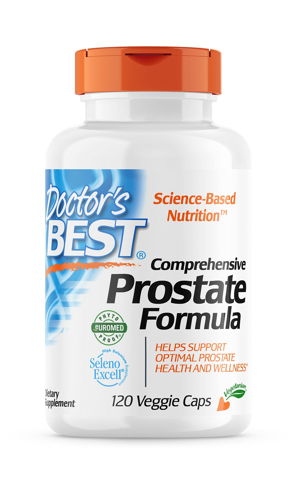 Doctors Best - Omfattande Prostataformel, 120 vegetabiliska kapslar | Vitaminer och MineralerHälsa och välbefinnandeKosttillskott för kvinnorSexuell hälsaHälsokostVitaminer för män | Apoteka